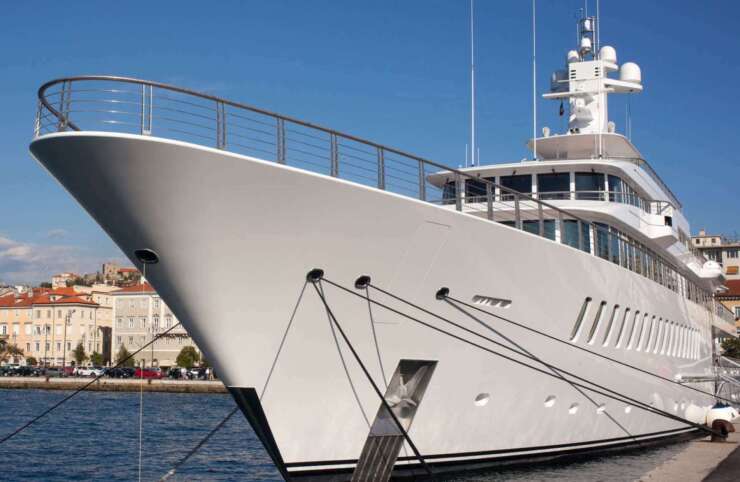Yacht refit project
